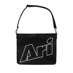 ARI SHOULDER BAG - BLACK/WHITE